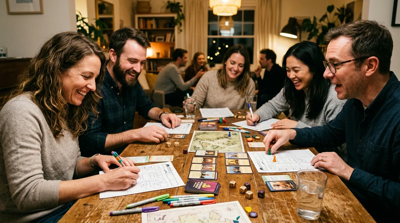 découvrez 30 idées de jeux sur papier pour adultes, parfaits pour des moments ludiques et conviviaux entre amis ou en famille.