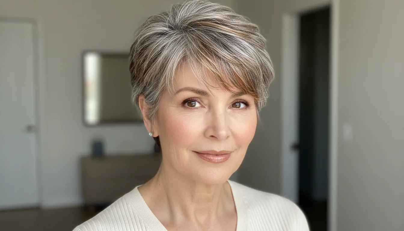 découvrez les tendances d'effilé pour les coupes de cheveux courtes chez les femmes de 60 ans, alliant élégance et modernité pour sublimer votre coiffure.