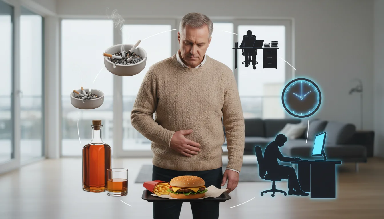 découvrez les 6 mauvaises habitudes à éviter pour préserver la santé de votre prostate et prévenir les troubles urinaires.